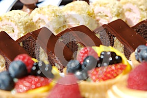 Dessert Tray assortment photo