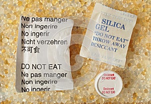 Dessicant, silica gel