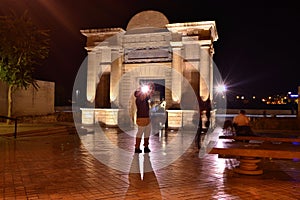 Destellos en el Arco del Triunfo. photo