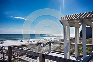 Destin florida beach scenes