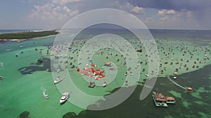 Destin Harbor, Crab Island, Aerial View, Amazing Landscape, Florida