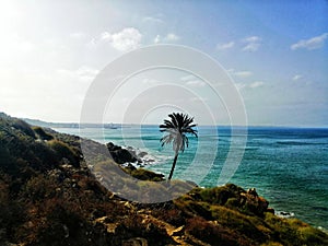 Destination of the city of Safi overlooking the sea photo