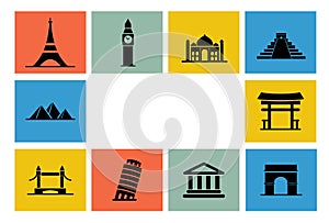 Destination Icon Set