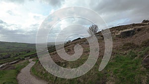 Destination scenics at The Roaches in the Peak District National Park