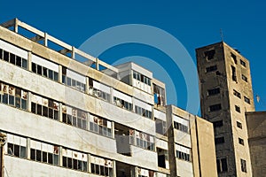 Destroyed and abandoned factories of communistic era