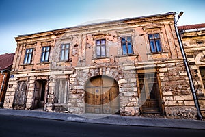 Destroyed Building - Vukovar, Podunavlje, Croatia