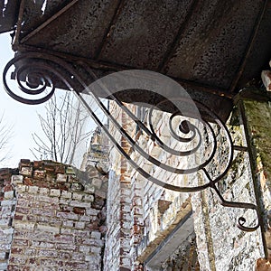 Destroyed Orthodox church