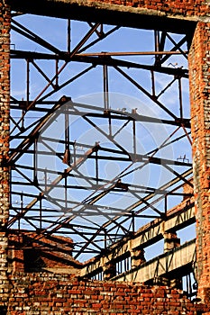 The destroyed plant.