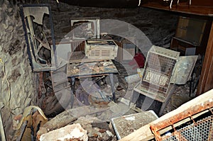 Destructed home photo