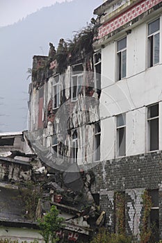 Destruction of building