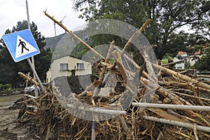destruction and devastation caused by floods