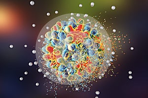 Destruction of hepatitis B virus by silver nanoparticles