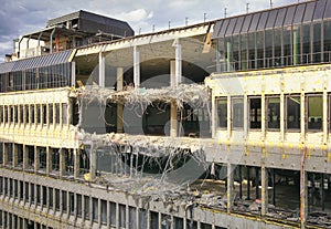 Destruction of an office building