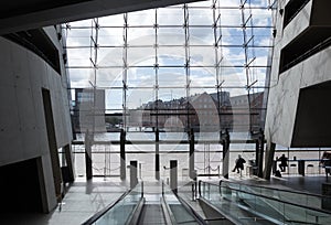 Det Kongelige Bibliotek in Copenhagen, interiors