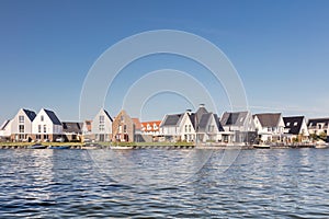 Detached family homes located on the Veluwemeer waterfront in Harderwijk, The Netherlands