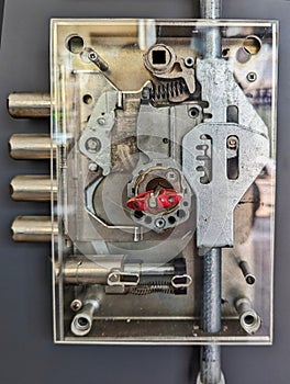 Detail of 4 Bolt Deadlock Mechanism