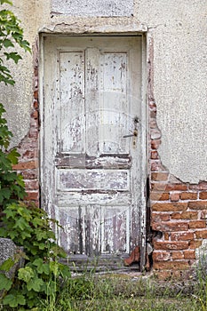 Abandoned house detail