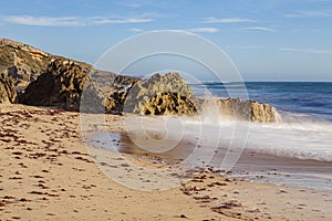 Detail of abstract brown stone texture. For, background, textures, product designs. Natural background to be used in old architect