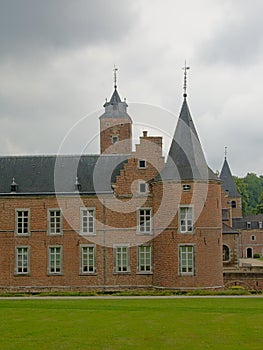 Detail of Alden biesen castle, Rijkhoven Belgium