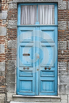 Detail of an ancient door