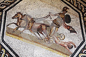 Chariot mosaic