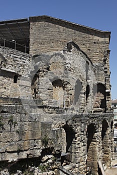 Detail of ancient theatre of Orange