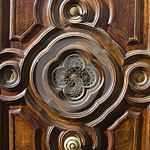 Detail of Antique Door