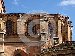 Detail of the apse. Cathedral of SigÃ¼enza. Spain.