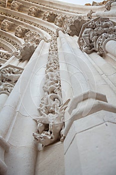 Detail of the arch of Sevilla Cathedral