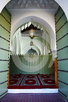 Detail of architecture in  mosque