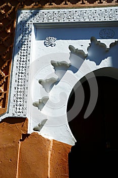 Detail of architecture in  mosque