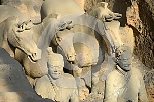 Army of Terracotta Warriors and Horses, Xian, China