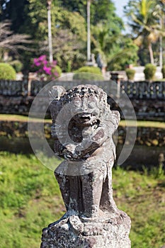 Detail of a Bali temple photo