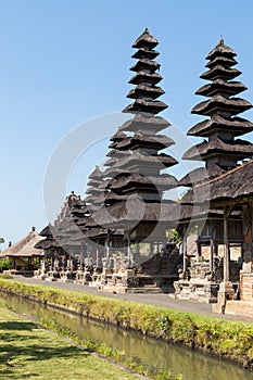 Detail of a Bali temple photo