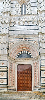 Detail of Baptistery Door, Tuscany -Siena