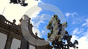 Detail of the Basilica of Nuestra Senora del Pino in the municipality of Teror