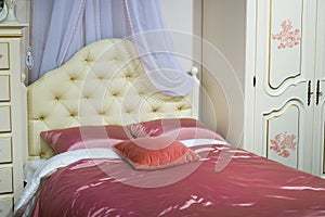 Detail of bedrooms for girls