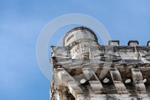 Detail of The Belem Tower, Lisbon, Portugal