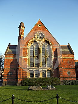Detail of Belfast University