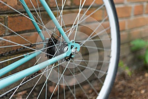 Detail of bicycle