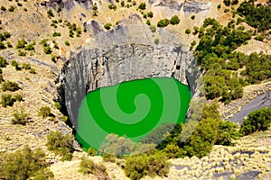 Detail of the Big Hole in Kimberley photo