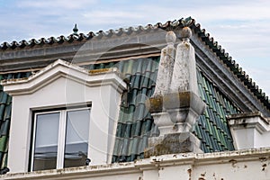 Detail of the big Regional Museum of Faro city
