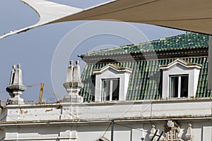 Detail of the big Regional Museum of Faro city