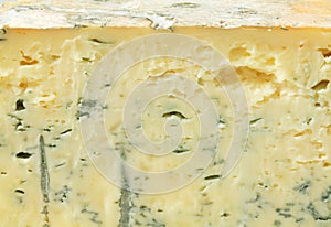 Detail of blue cheese