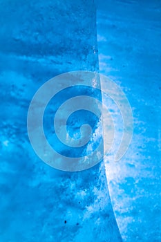 Detail Of Blue Ice-Mer De Glace,France