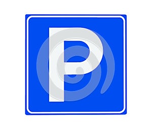 Parking sign