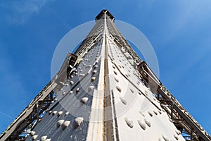 Detail from the bottom of the Tour Eiffel, Paris