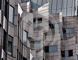 Detail of a building, London City photo