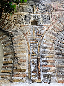 Detail of Byzantine Brickwork