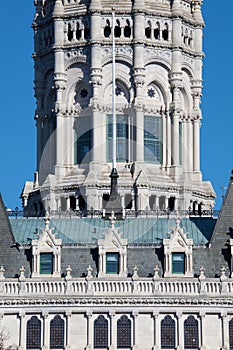 Detail of Capital Building in Hartford